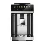 Amica Elegance CM 7011 Espressomaschine, Stahlmahlwerk, integriertes Milchaufschäumsystem