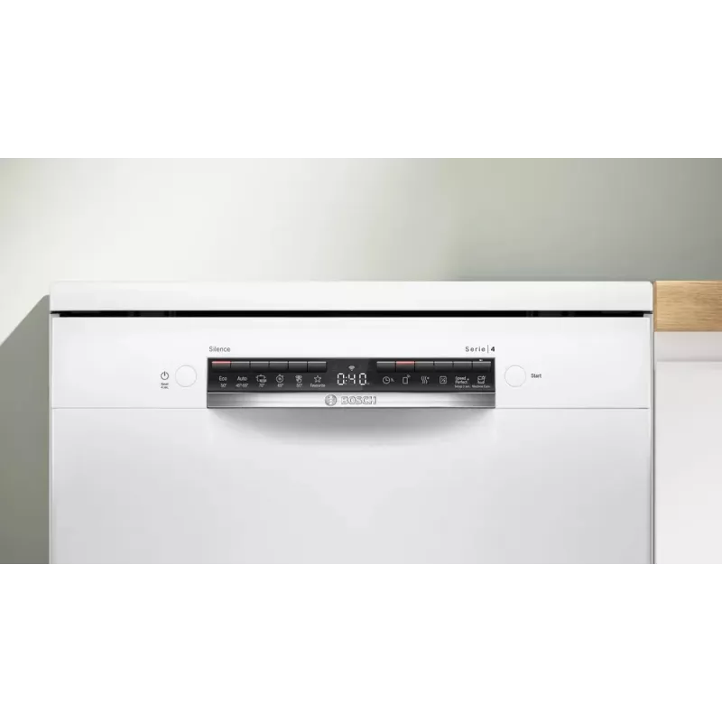 Geschirrspüler Bosch Serie 4 SMS4HVW14E Freistehend 60 cm — 14 Maßgedecke, 46 dB, Wärmetauscher