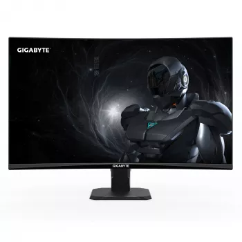 GIGABYTE GS27FC2 27 Zoll FHD Curved Gaming Monitor - 1920 x 1080, 240Hz, 1ms, 350 cd/m², HDR Ready, HDMI 2.0, Displayport 1.4