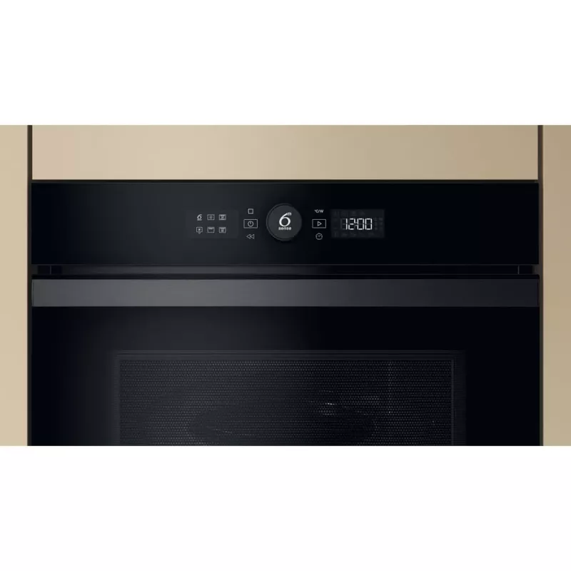 Whirlpool WMW44HMB Schwarz Grill-Mikrowelle Einbau 40 L 900 W