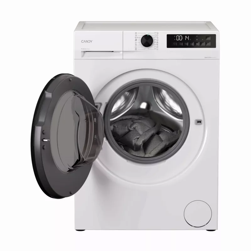Waschtrockner Candy GWD 374SB7-S Freistehend Frontlader Weiß E