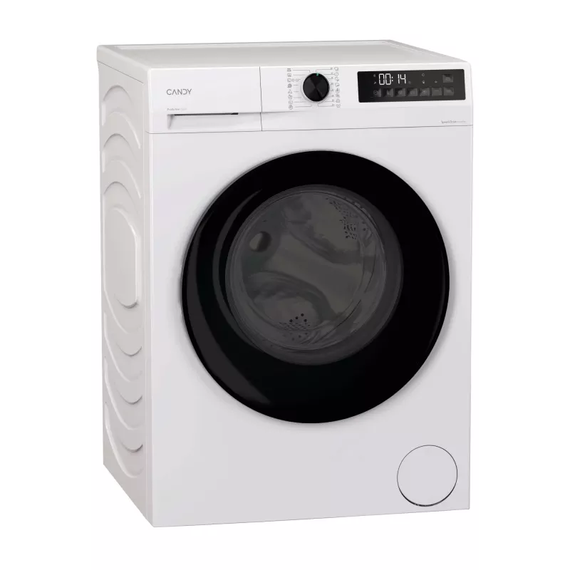 Waschtrockner Candy GWD 374SB7-S Freistehend Frontlader Weiß E