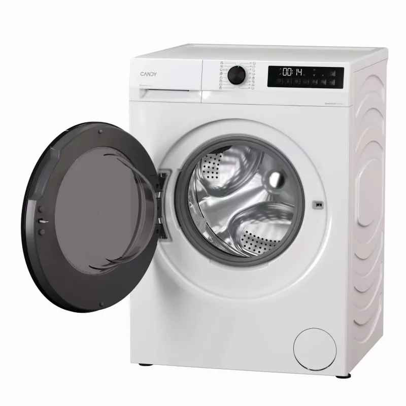 Waschtrockner Candy GWD 374SB7-S Freistehend Frontlader Weiß E