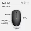 HP 230 Wireless-Maus-und-Tastatur-Kombination, Full-Size (100%), Wireless, RF Wireless, Membran, Schwarz, Maus enthalten