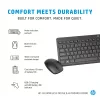 HP 230 Wireless-Maus-und-Tastatur-Kombination, Full-Size (100%), Wireless, RF Wireless, Membran, Schwarz, Maus enthalten
