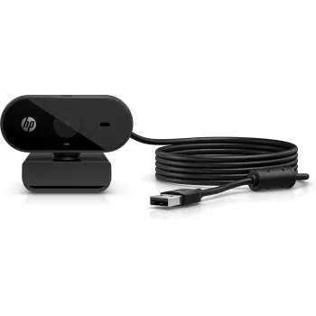 HP 320 FHD Webcam, 1920 x 1080 Pixel, Full HD, 30 fps, Home, USB, Schwarz