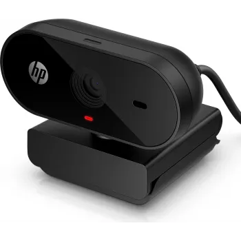 HP 320 FHD Webcam, 1920 x 1080 Pixel, Full HD, 30 fps, Home, USB, Schwarz