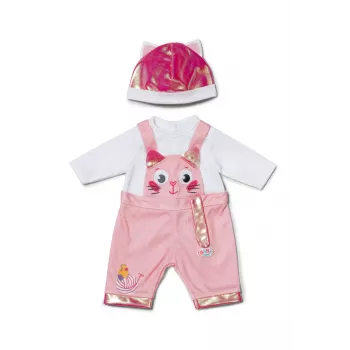 Puppenkleiderset ZAPF BABY born Strampler mit Mütze für 43 cm Puppen, mehrfarbig, faltbar, ab 3 Jahren