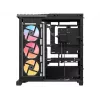 PC-Gehäuse Corsair 4500X LX-R RGB Tempered Glass Midi Tower Schwarz