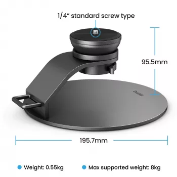 Stand BenQ ST30 – schwarzer Ständer kompatibel mit BenQ-Projektoren, B195,7×T180×H95,5 mm