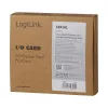 LogiLink PC0031 PCIe-Schnittstellenkarte, 2x seriell (COM)