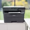 Brother DCP-L2627DWE EcoPro Ready 3-in-1 Mono Laserdrucker, Laser, Monodruck, 1200 x 1200 DPI, A4, Direktdruck, Schwarz