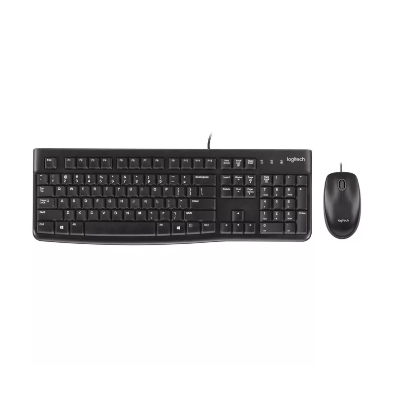 Tastatur-Maus-Set Logitech Desktop MK120