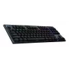 LOGITECH G915 X Lightspeed TKL Wireless Gaming-Tastatur - Schwarz Qwertz Deutsch Tactile