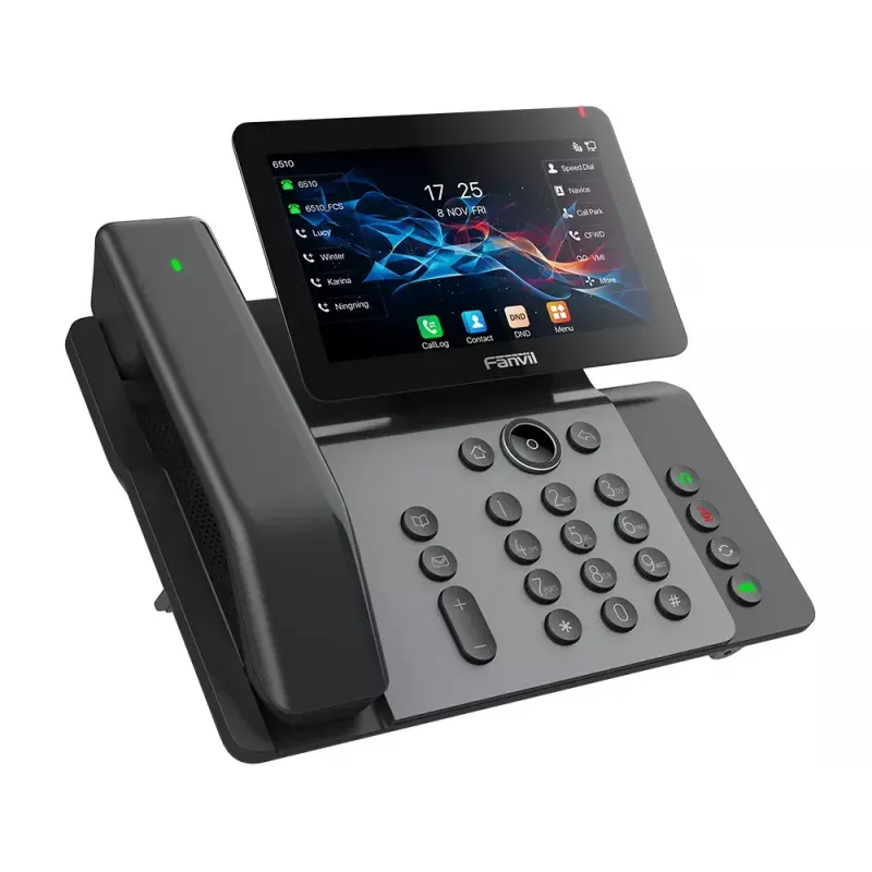 Fanvil V66 Pro IP-Telefon, SIP, PoE, Gigabit, USB, Bluetooth, Wi-Fi, Bluetooth-Hörer