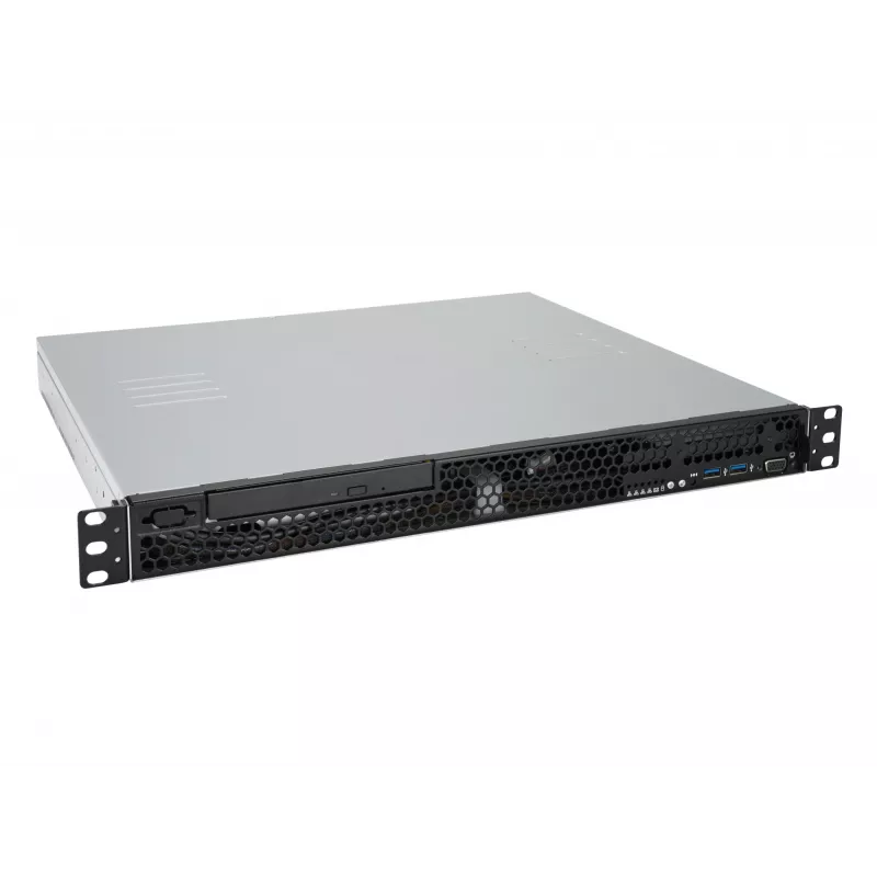Rack-Server ASUS RS100-E11-PI2, Intel C252, LGA 1200, 1U, 4 DIMM, DDR4 bis 128 GB, 350 W Netzteil, 2x RJ-45, M.2