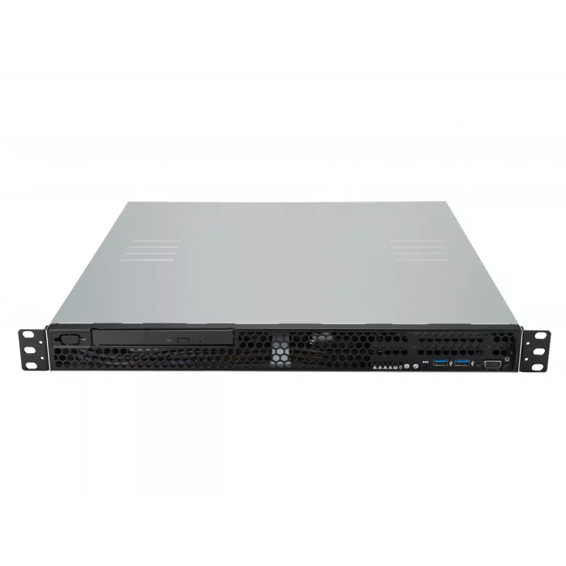 Rack-Server ASUS RS100-E11-PI2, Intel C252, LGA 1200, 1U, 4 DIMM, DDR4 bis 128 GB, 350 W Netzteil, 2x RJ-45, M.2