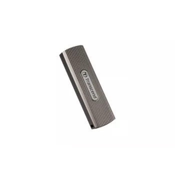 TRANSCEND SSD - Esd330c Portable Drive - 2 TB - USB Typ-C - Dunkelgraubraun