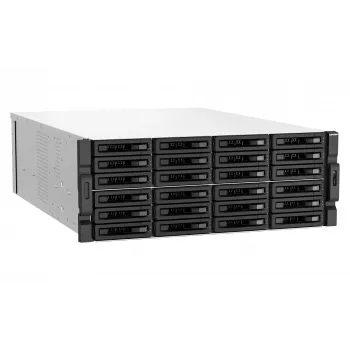 QNAP TS-H3087XU-RP NAS Rack (4U) Intel Xeon E E-2378 64 GB DDR4 0 TB QuTS hero Black, Weiß