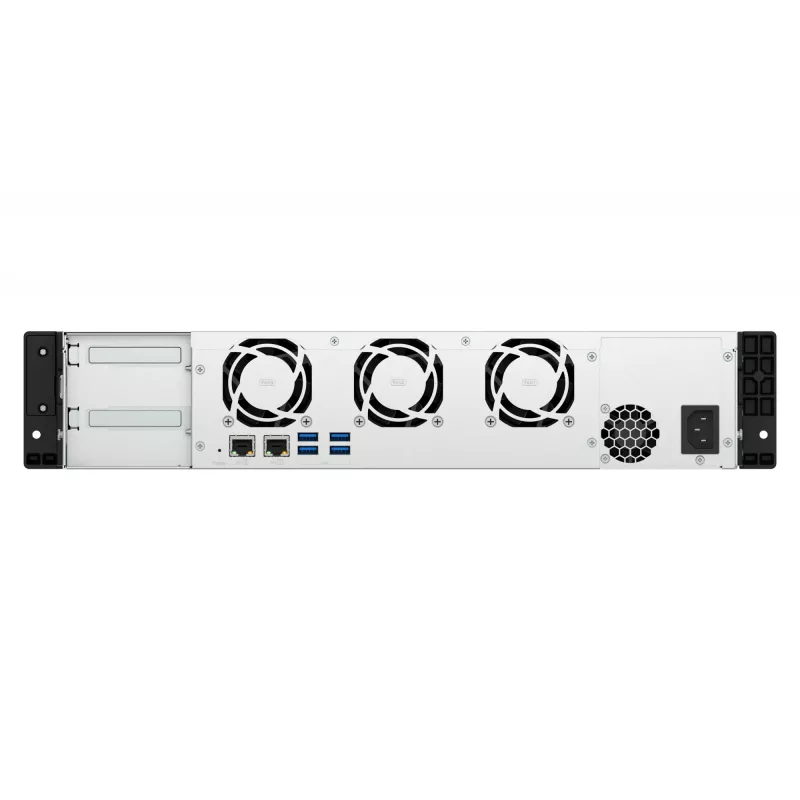 QNAP TS-855EU-8G NAS/Storage Server Rack (2U) Intel Atom® C5125 8 GB DDR4 0 TB QuTS hero Black