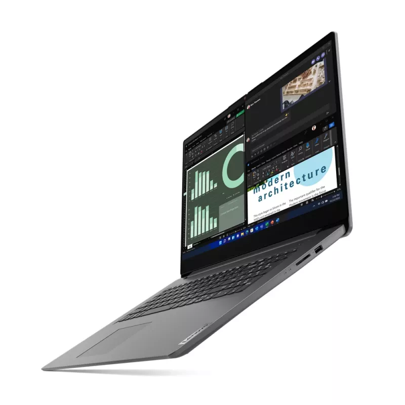 Lenovo V17 G4 IRU 83A2003FGE Business-Laptop, Intel Core i5-13420H, 17,3 Zoll Full HD, 16GB DDR4, 512GB SSD, Windows 11 Pro, deutsche QWERTZ-Tastatur