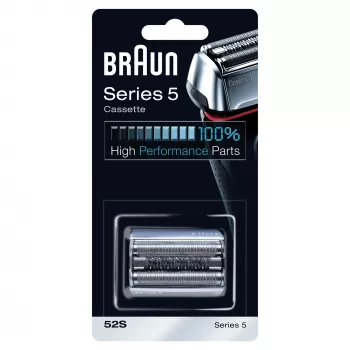 Braun Series 5 52S Elektrorasierer-Scherkopf-Wechselkassette – Silber