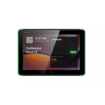Yealink Room Panel E2 20.3 cm (8 inch) 1280 x 800 pixels LCD 802.11a, 802.11b, 802.11g, Wi-Fi 5 (802.11ac) Schwarz Bluetooth