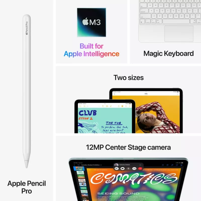 APPLE iPad Air (2025) - M3 - 11in - 7. Generation - Wi-Fi - 256GB - Space Gray