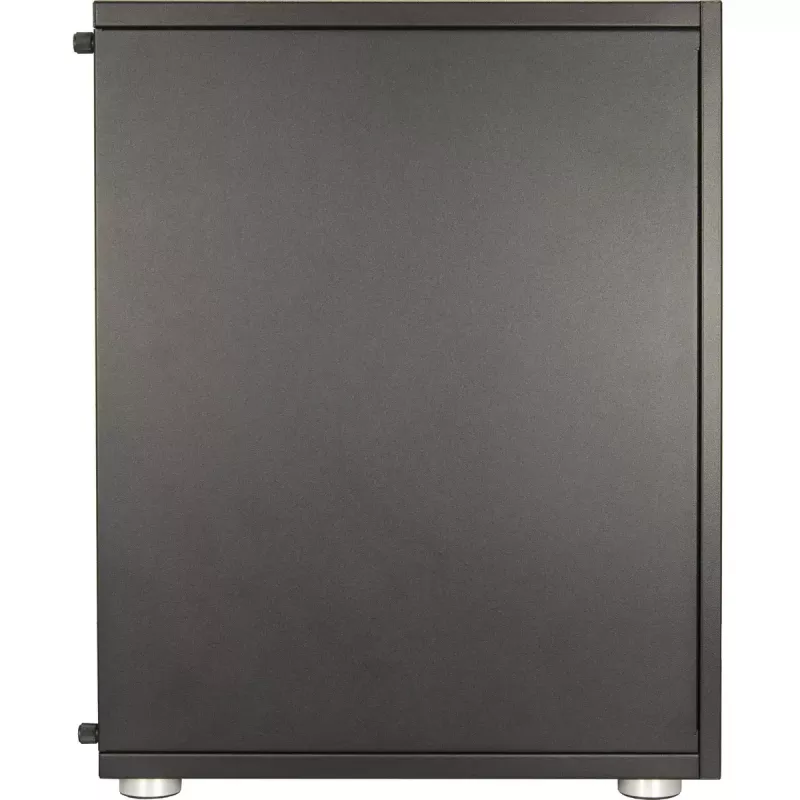 Inter-Tech IPC NAS-8 Mini-NAS-Gehäuse, 8 Laufwerksschächte, ITX/Micro-ATX/ATX, Schwarz