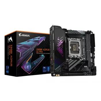 Motherboard GIGABYTE Z890I AORUS ULTRA, Intel Chipsatz, LGA 1851, Mini ITX