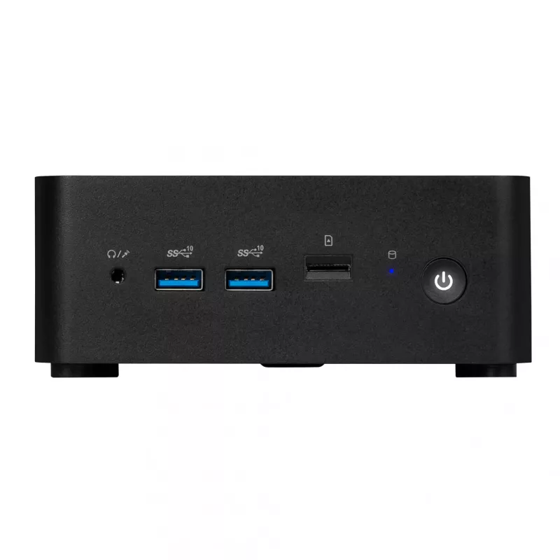 MSI Cubi NUC 1MG-024XDE Intel Core 3 100U 8 GB DDR5-SDRAM 256 GB SSD Mini PC Schwarz