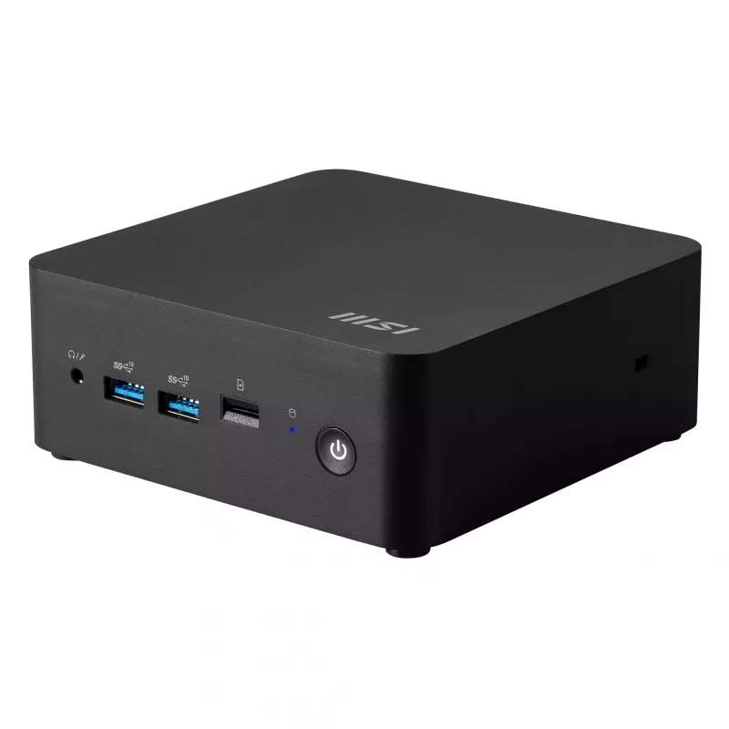 MSI Cubi NUC 1MG-024XDE Intel Core 3 100U 8 GB DDR5-SDRAM 256 GB SSD Mini PC Schwarz