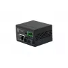 LevelOne IEC-4002 Industrieller Medienkonverter RJ45 auf ST, Fast Ethernet 100 Mbit/s, Multimode-Glasfaser, 1310 nm, 2 km