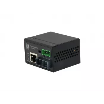 LevelOne RJ45 auf ST Fast Ethernet Industrie-Medienkonverter, Multimode-Faser, 2 km, -40 °C bis 75 °C