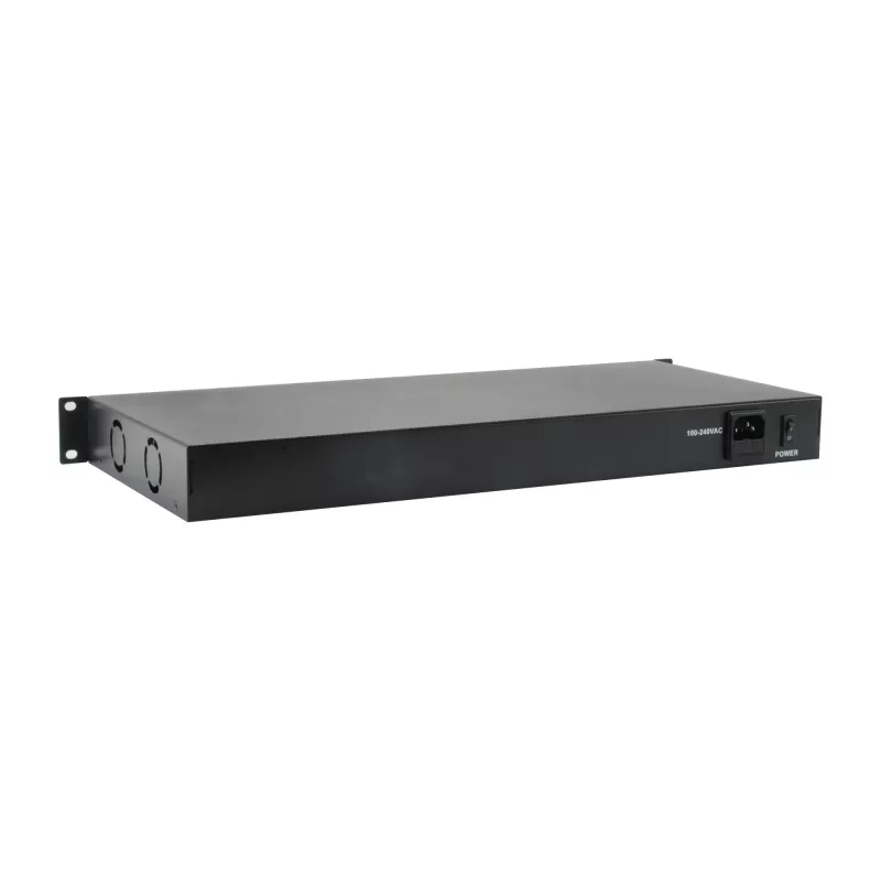 LevelOne 24-Port Gigabit PoE Switch, 802.3at/af PoE, 630W