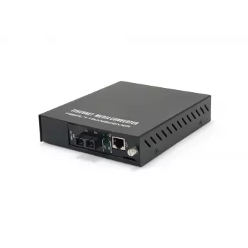 LevelOne RJ45-auf-SC verwalteter Fast-Ethernet-Medienkonverter, Multimode-Faser