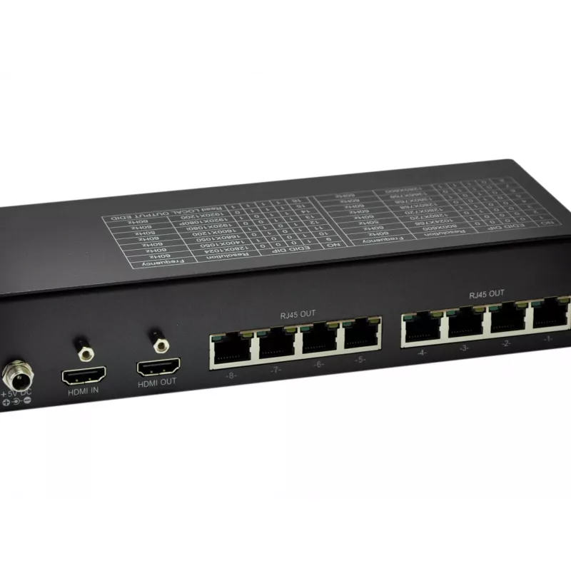 LevelOne HDMI over Cat.5 Transmitter, 300m, 8 Kanalausgänge