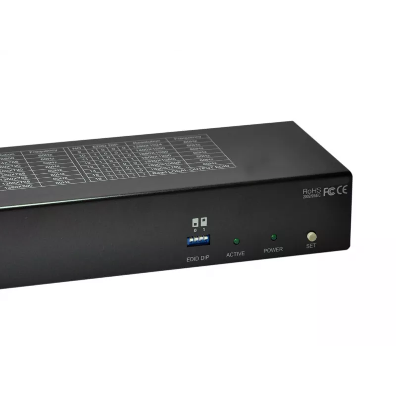 LevelOne HDMI over Cat.5 Transmitter, 300m, 8 Kanalausgänge