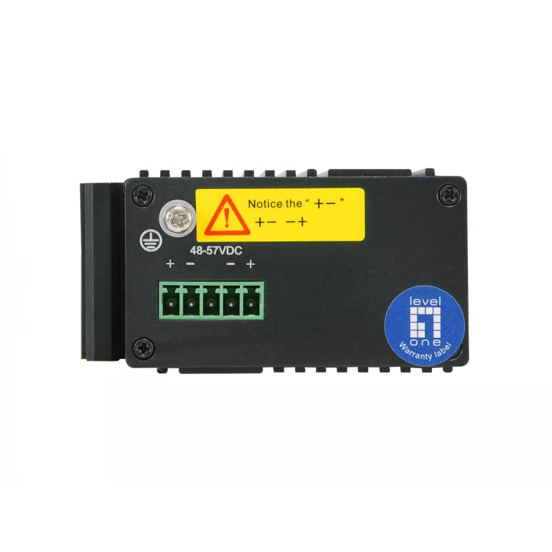 LevelOne 5-Port Gigabit Industrial Switch, DIN-Schiene, -30 °C bis 65 °C