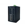 LevelOne 20-Port L2 Plus Managed Industrial Switch, 8 x 1GbE RJ45, 8 x 1GbE SFP, 4 x 1/2.5GbE SFP, DIN-Rail, -40°C bis 80°C