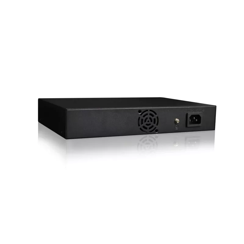 LevelOne KILBY 10-Port L2 Managed Gigabit PoE Switch, 2 x SFP, 802.3at/af PoE, 125W, 8 PoE Outputs