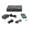 AV-Transmitter LEVELONE HVE-6701T — HDMI 1.3b, bis 1920×1080, Cat5e/Cat6/Cat7, Mini‑USB, 12 V DC