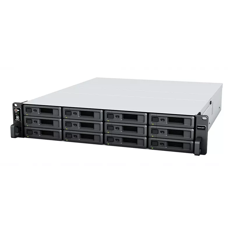 SYNOLOGY Rack Station Rs2423rp+ 12bay 2u Nas Server Bareborn Mit Redundanter Stromversorgung