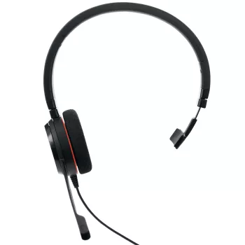 Jabra Evolve 20 Headset Kabelgebunden Head-band Büro/Callcenter USB Typ-C / USB Typ-A Schwarz
