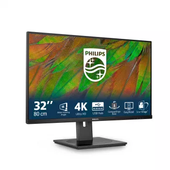 Philips 3000 series 32B1N3800/00 Computermonitor 81,3 cm (32 Zoll) 3840 x 2160 Pixel 4K Ultra HD LCD Schwarz