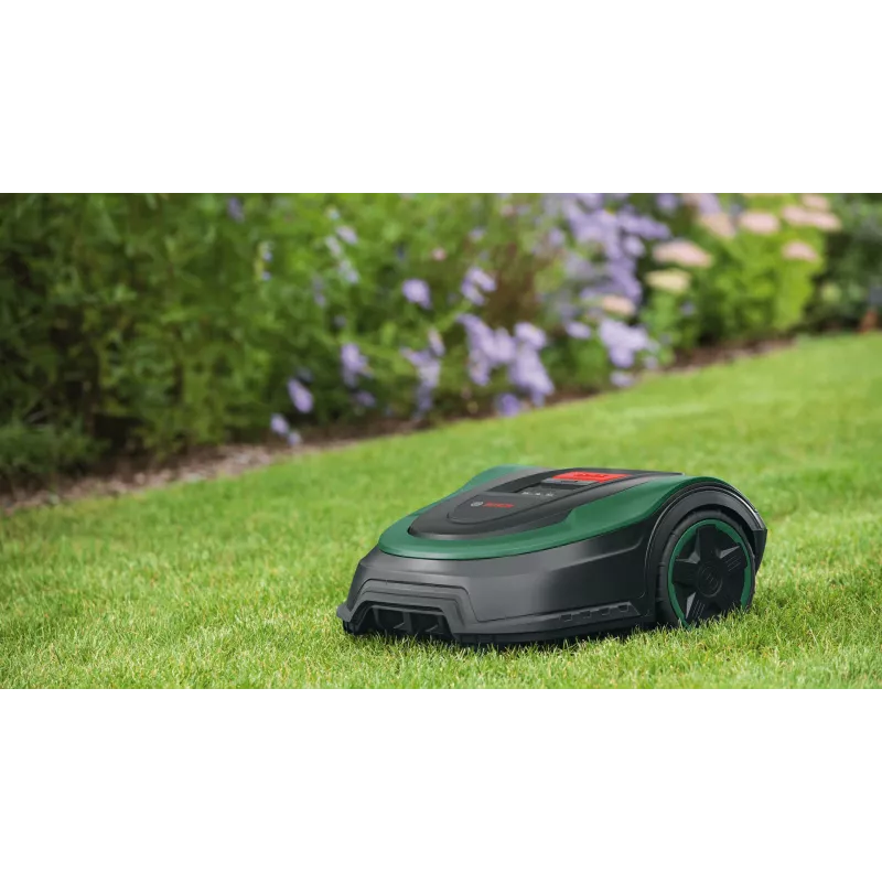 Bosch Indego S 500 Rasenmähroboter Akku Schwarz, Grün