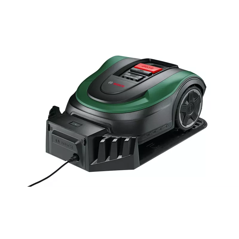 Bosch Indego M 700 Rasenmähroboter Akku Schwarz, Grün