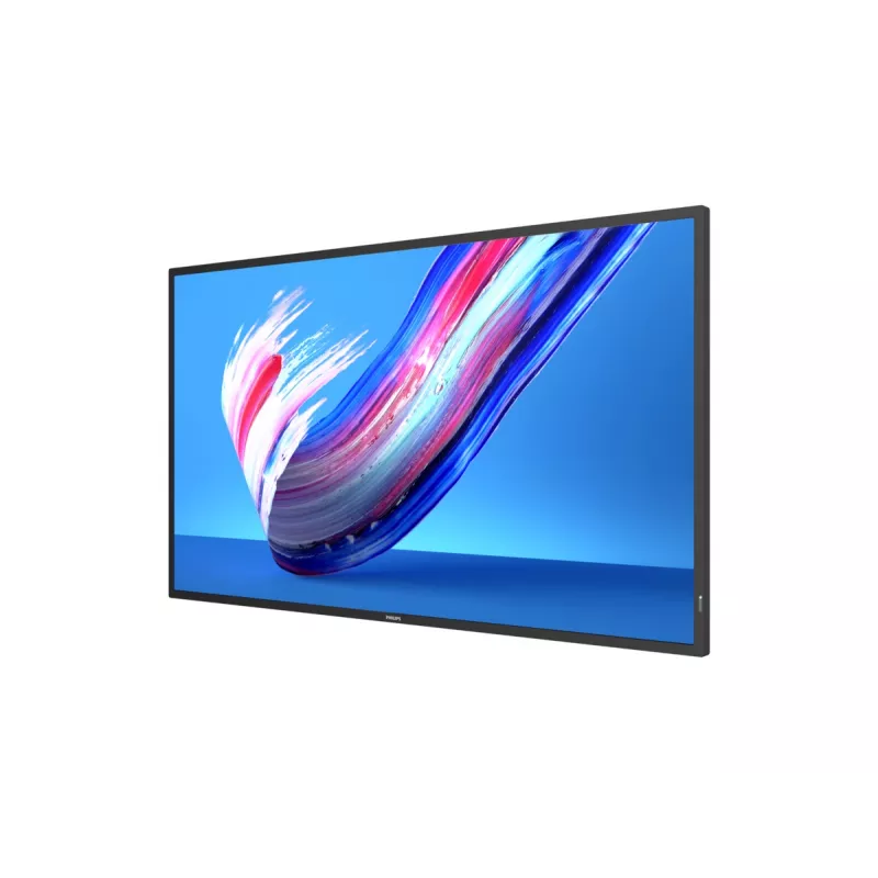 Philips Q-Line 43BDL3650Q 109,2 cm (43") Digital-Signage-Display, LCD, 4K UHD 3840 x 2160, 400 cd/m², WLAN, LAN, 2x HDMI, eingebauter Prozessor, Android 10, 18/7, Schwarz