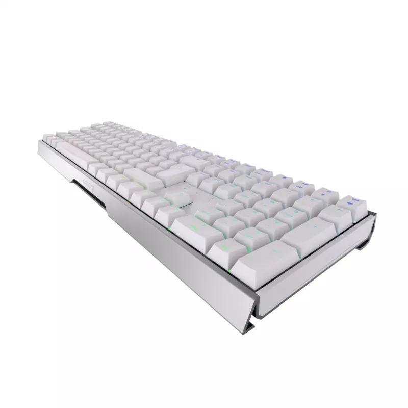 CHERRY MX 3.0S Wireless RGB Tastatur Gaming RF Wireless + Bluetooth QWERTZ Deutsch Weiß