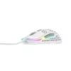 XTRFY M42 beidhändige Gaming-Maus – optischer Sensor, 16.000 DPI, USB Typ-A, weiß, RGB